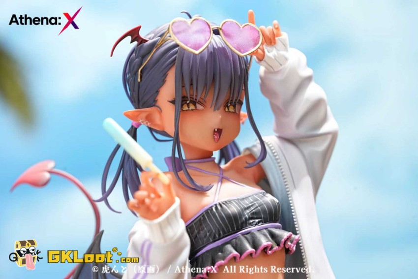 Athena:X Studio 1/6 Original Brown-skinned Succubus-chan - View 6 Athena:X Studio 1/6 Original Brown-skinned Succubus-chan - View 6