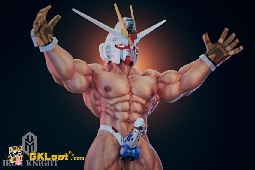 IRON KNIGHT Studio 1/6 Gundam Freedom Gundam Statue w/ LED - View 9 IRON KNIGHT Studio 1/6 Gundam Freedom Gundam Statue w/ LED - View 9