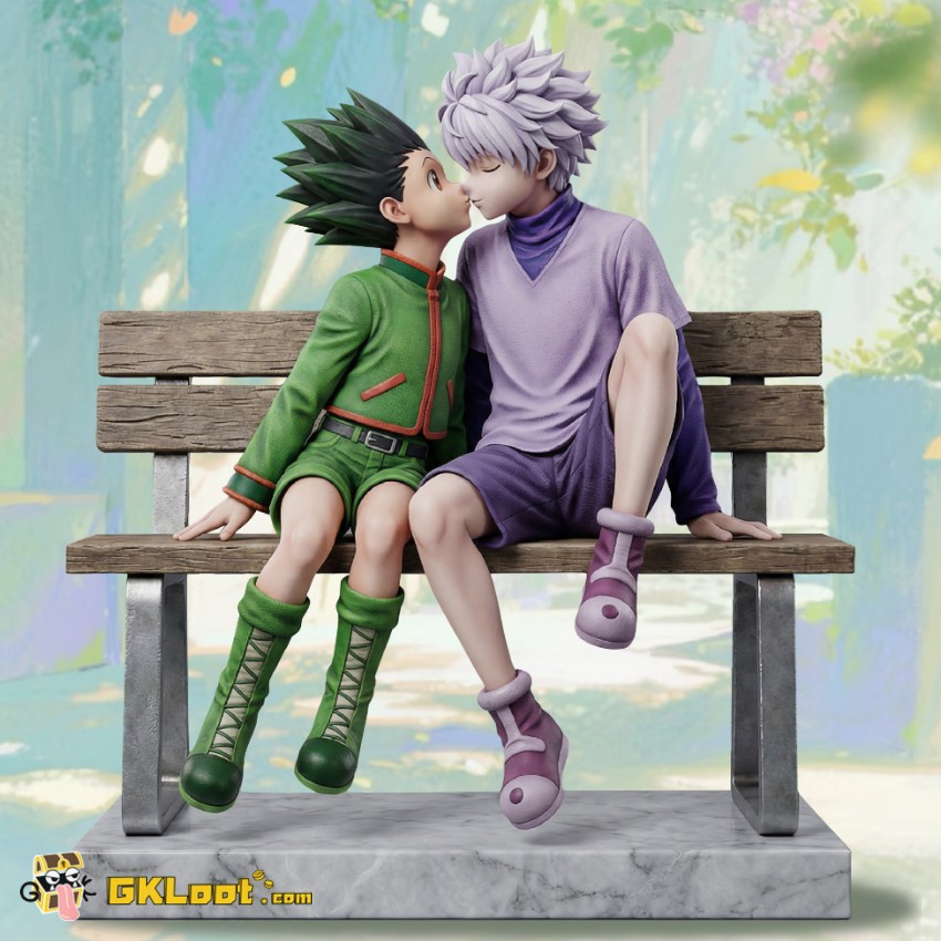 YI Studio 1/6 Hunter × Hunter Killua Zoldyck & Gon Freecss Statue - View 1 YI Studio 1/6 Hunter × Hunter Killua Zoldyck & Gon Freecss Statue - View 1