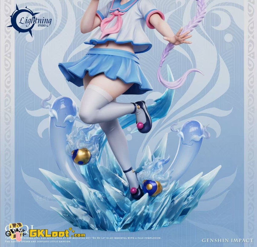 Lightning Studio 1/6 Genshin Impact Qiqi Statue w/ LED - View 10 Lightning Studio 1/6 Genshin Impact Qiqi Statue w/ LED - View 10