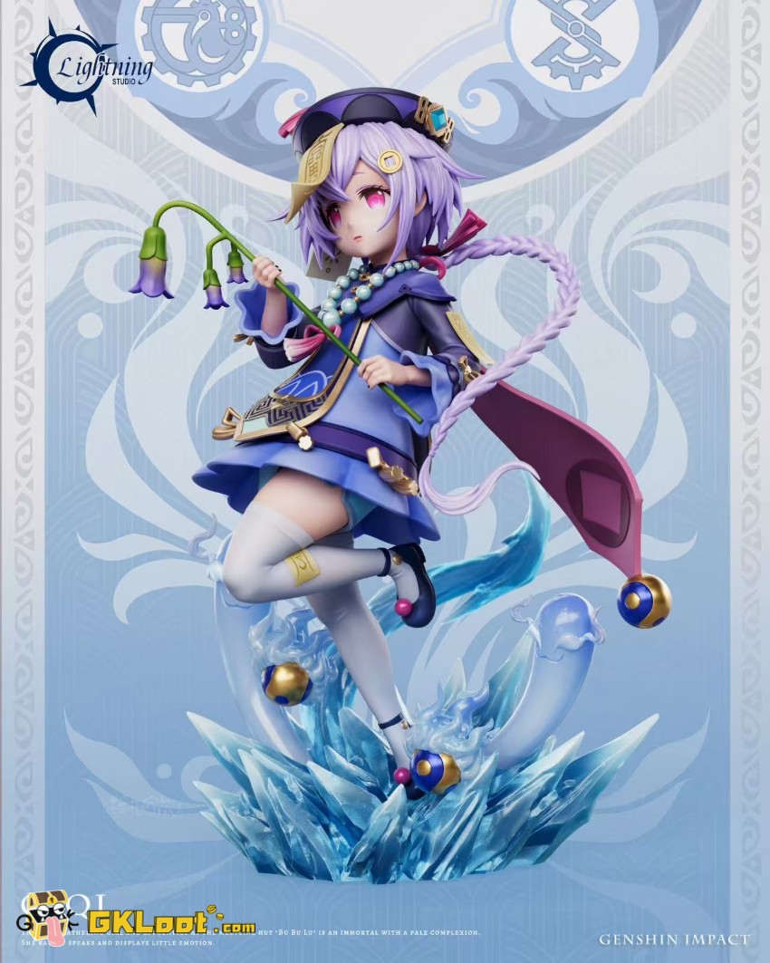 Lightning Studio 1/6 Genshin Impact Qiqi Statue w/ LED - View 7 Lightning Studio 1/6 Genshin Impact Qiqi Statue w/ LED - View 7
