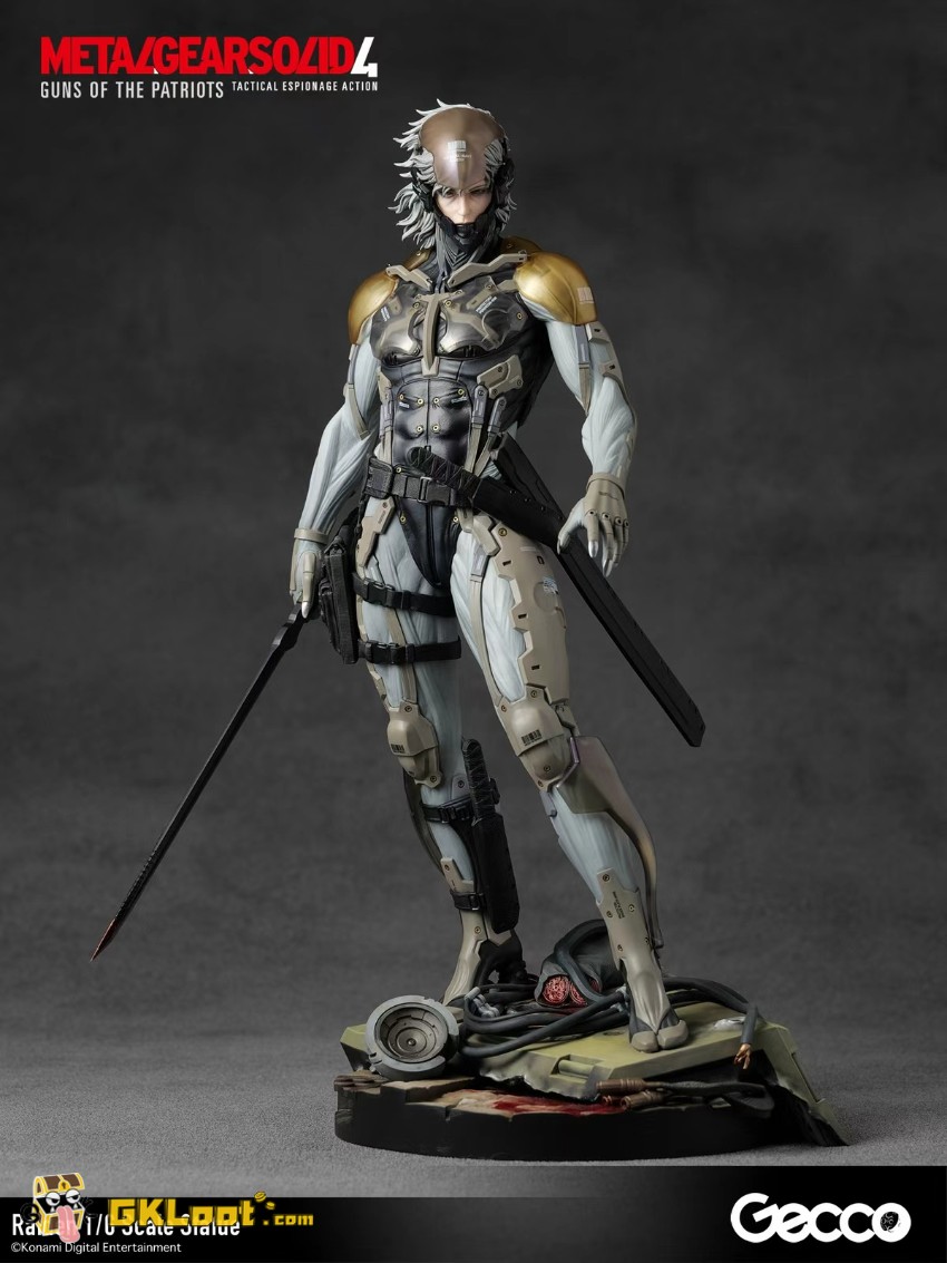 Gecco Studio 1/6 Metal Gear Raiden Statue - View 9 Gecco Studio 1/6 Metal Gear Raiden Statue - View 9
