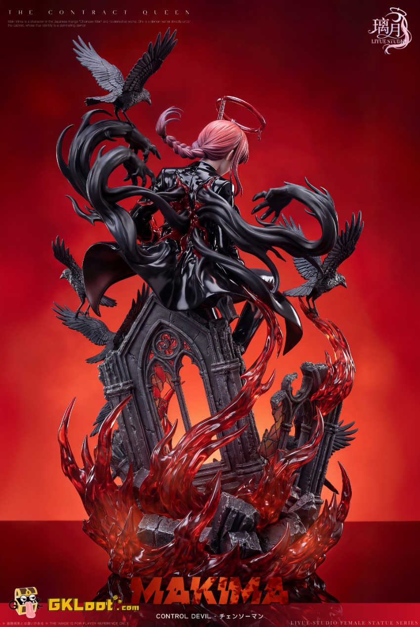 Li Yue Studio 1/6 Chainsaw Man Makima Statue - View 5 Li Yue Studio 1/6 Chainsaw Man Makima Statue - View 5