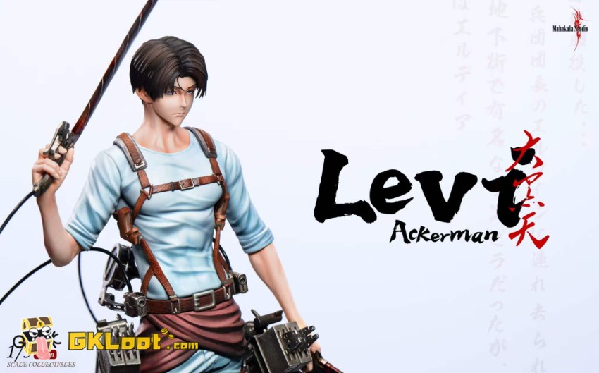 Mahakala Studio 1/5 Attack on Titan Levi Ackerman Statue - View 6 Mahakala Studio 1/5 Attack on Titan Levi Ackerman Statue - View 6