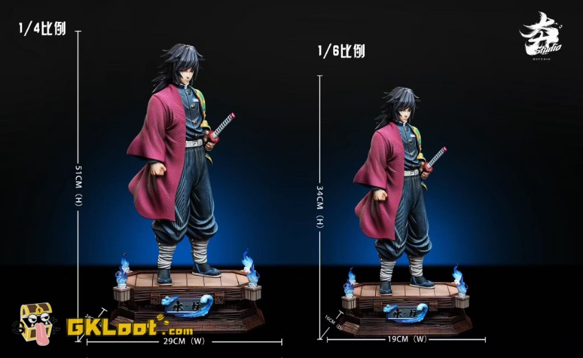 Hang Studio Demon Slayer Tomioka Giyuu Statue - View 9 Hang Studio Demon Slayer Tomioka Giyuu Statue - View 9