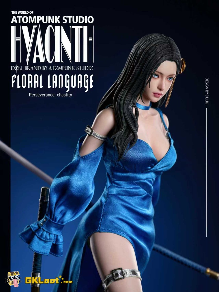 Atompunk Studio Original Hyacinth Statue - View 1 Atompunk Studio Original Hyacinth Statue - View 1