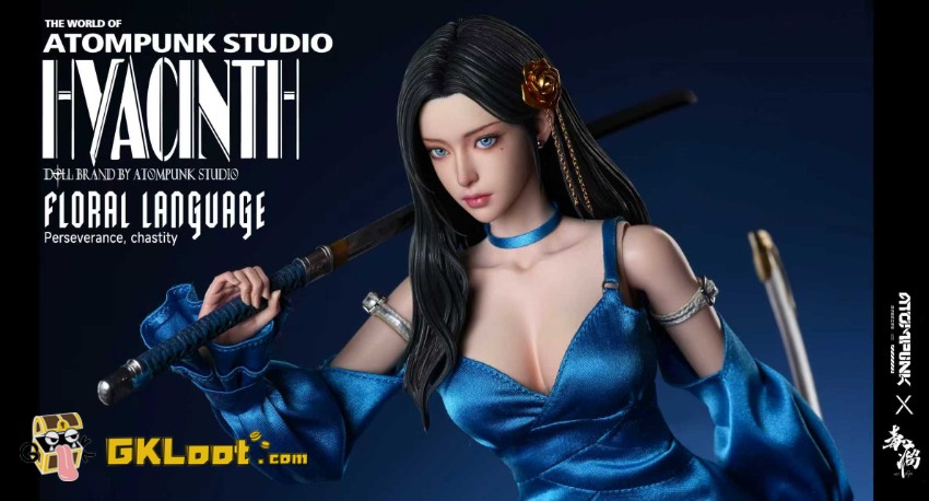 Atompunk Studio Original Hyacinth Statue - View 4 Atompunk Studio Original Hyacinth Statue - View 4