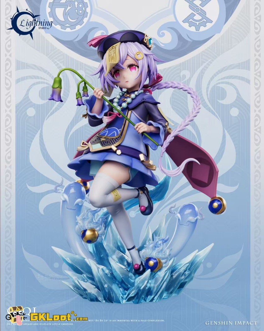 Lightning Studio 1/6 Genshin Impact Qiqi Statue w/ LED - View 5 Lightning Studio 1/6 Genshin Impact Qiqi Statue w/ LED - View 5