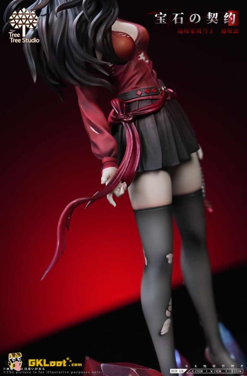 TreeTree Studio Fate/Stay Night Tohsaka Rin Statue - View 9 TreeTree Studio Fate/Stay Night Tohsaka Rin Statue - View 9