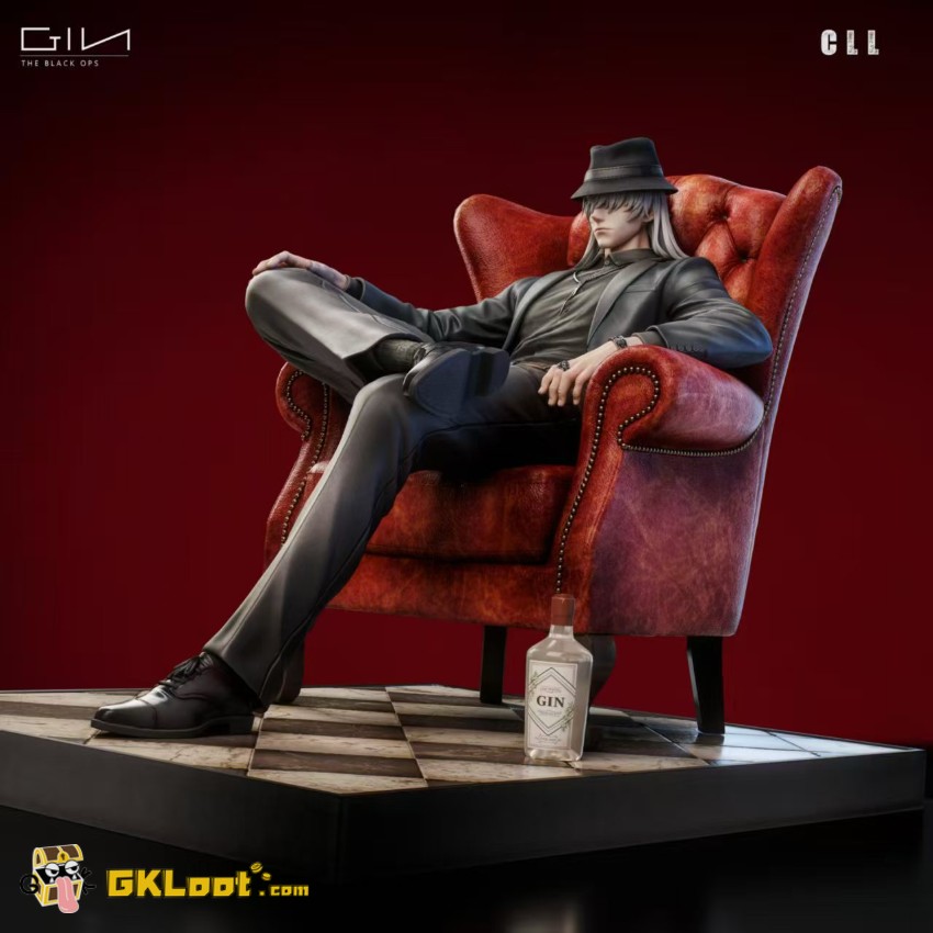 CLL Studio 1/6 Detective Conan Gin Statue - View 4 CLL Studio 1/6 Detective Conan Gin Statue - View 4