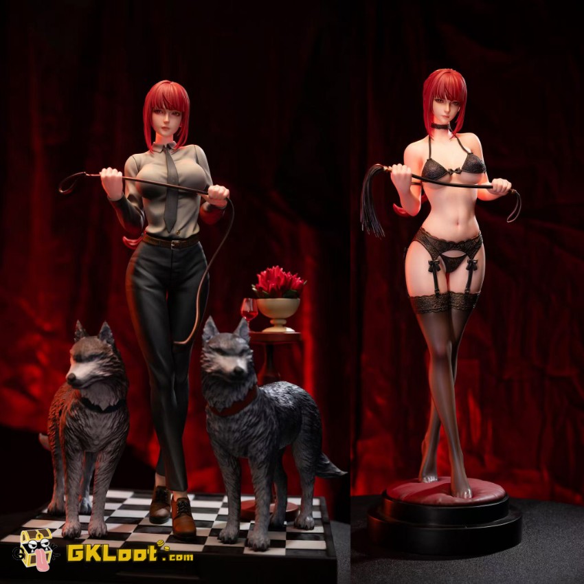 Polar Bear Studio 1/4 Chainsaw Man Makima Statue - View 1 Polar Bear Studio 1/4 Chainsaw Man Makima Statue - View 1