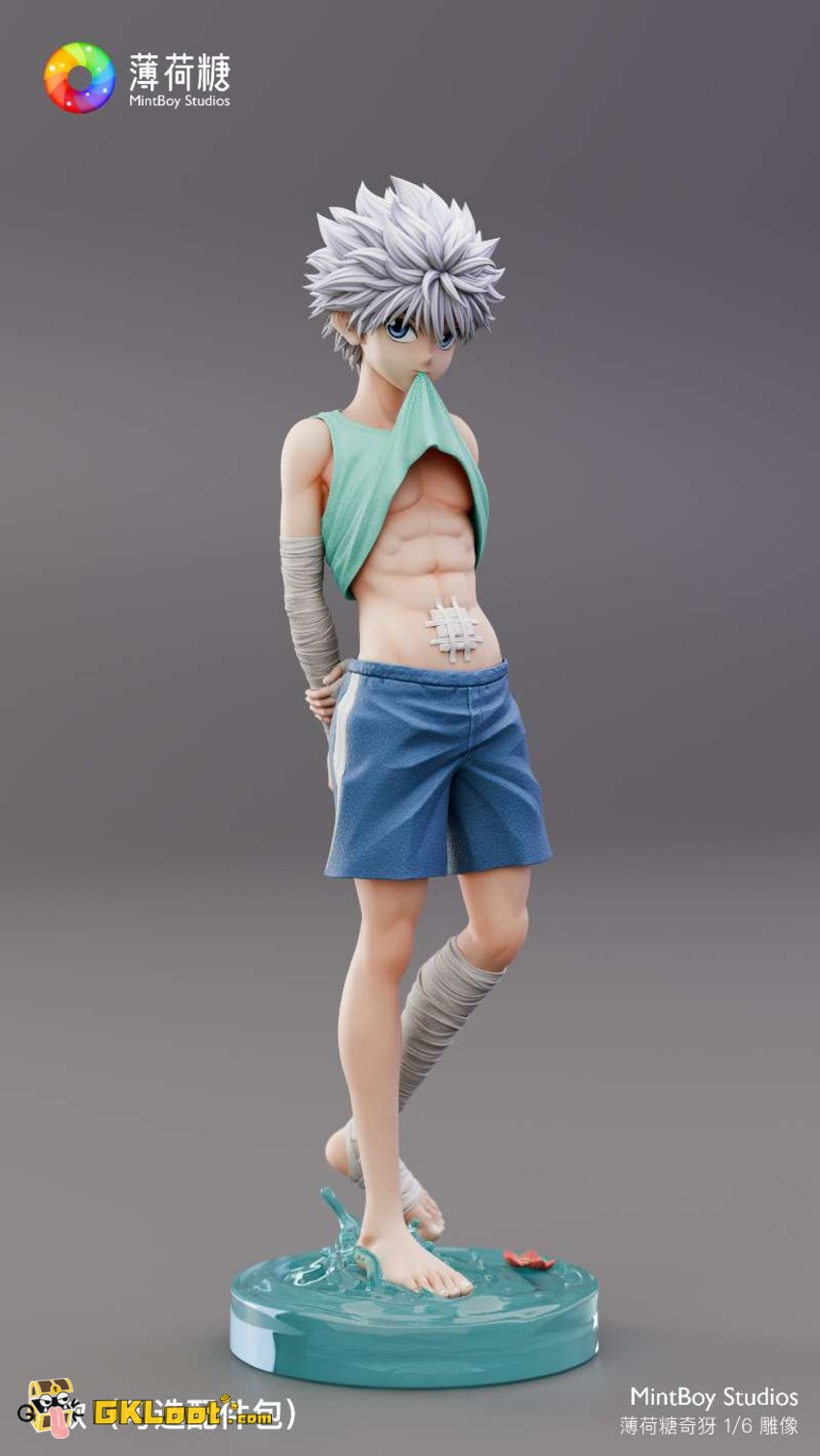 MintBoy Studio 1/6 Hunter × Hunter Killua Zoldyck Statue - View 6 MintBoy Studio 1/6 Hunter × Hunter Killua Zoldyck Statue - View 6