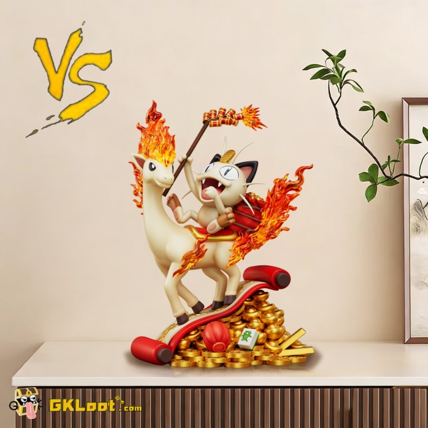 VS Studio Pokémon Meowth Statue - View 2 VS Studio Pokémon Meowth Statue - View 2