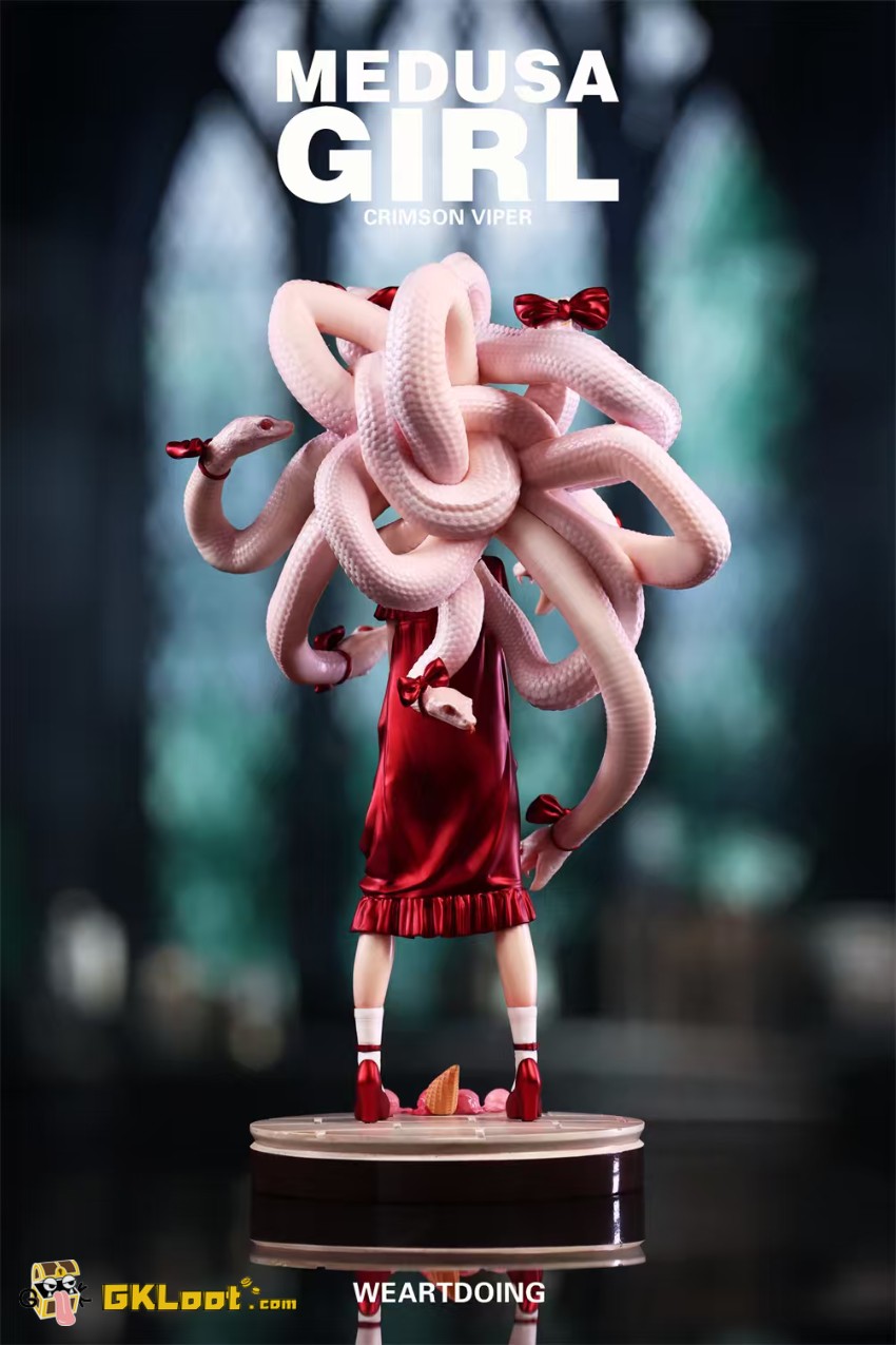 WeArtDoing Studio Original Medusa Girl Statue - View 4 WeArtDoing Studio Original Medusa Girl Statue - View 4