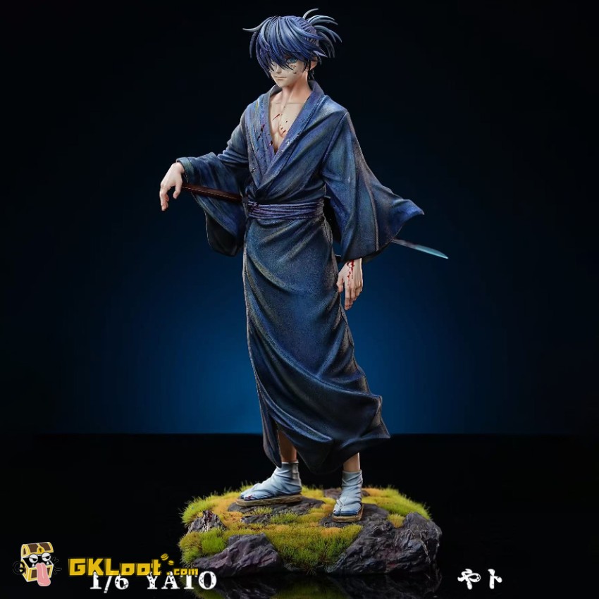 JiangXing Studio 1/6 Noragami Yato Statue w/ LED - View 1 JiangXing Studio 1/6 Noragami Yato Statue w/ LED - View 1