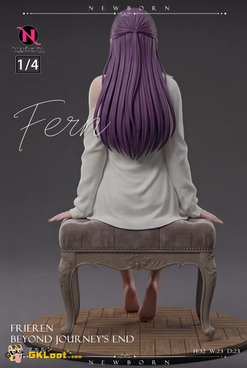 NewBorn Studio 1/4 Frieren: Beyond Journey's End Fern Statue - View 4 NewBorn Studio 1/4 Frieren: Beyond Journey's End Fern Statue - View 4