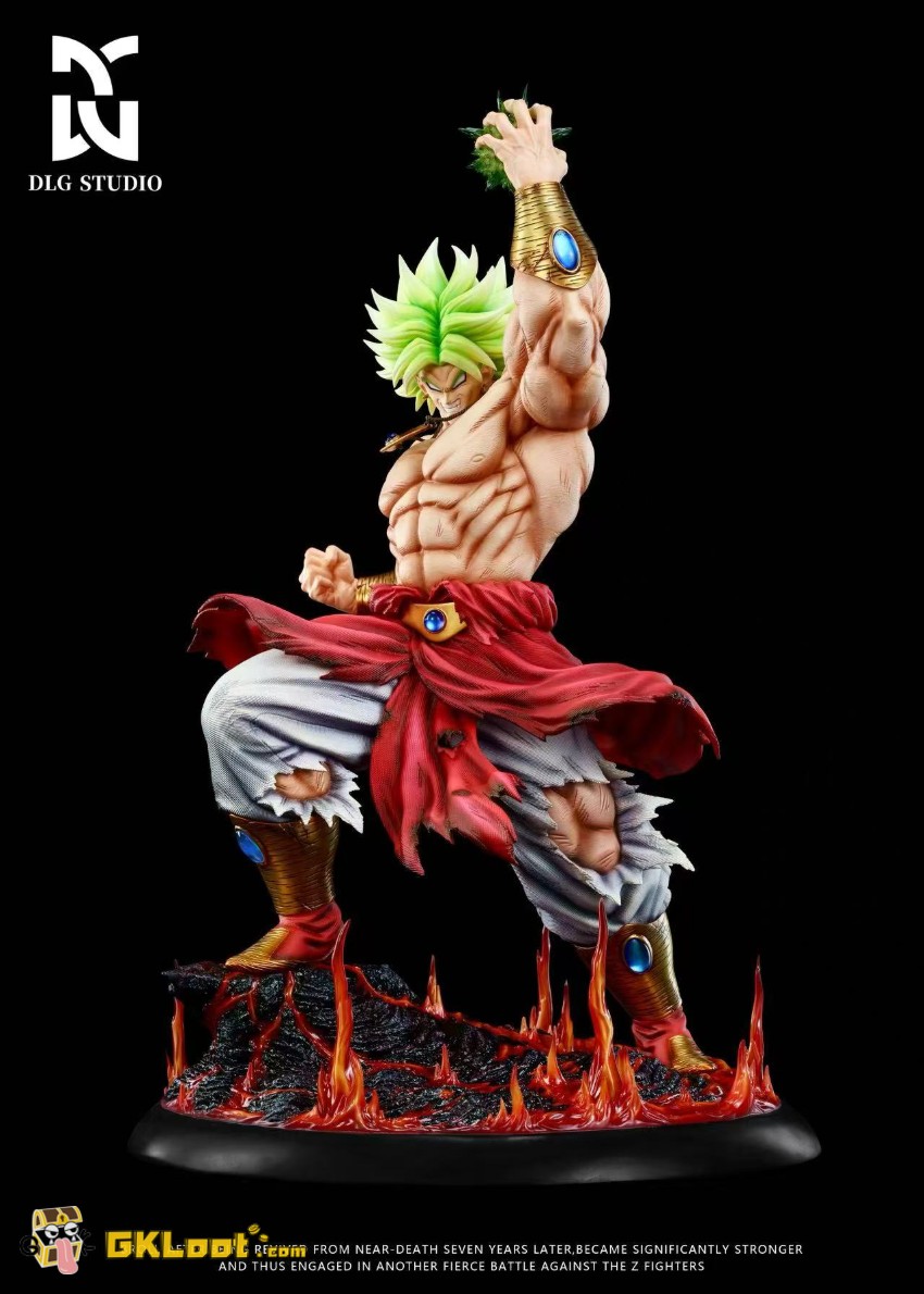 DLG Studio Dragon Ball Broly Statue w/ LED - View 7 DLG Studio Dragon Ball Broly Statue w/ LED - View 7