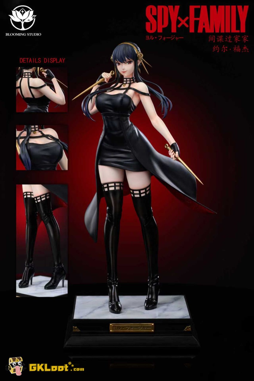 Blooming Studio 1/8 Spy × Family Yor Forger Statue - View 6 Blooming Studio 1/8 Spy × Family Yor Forger Statue - View 6