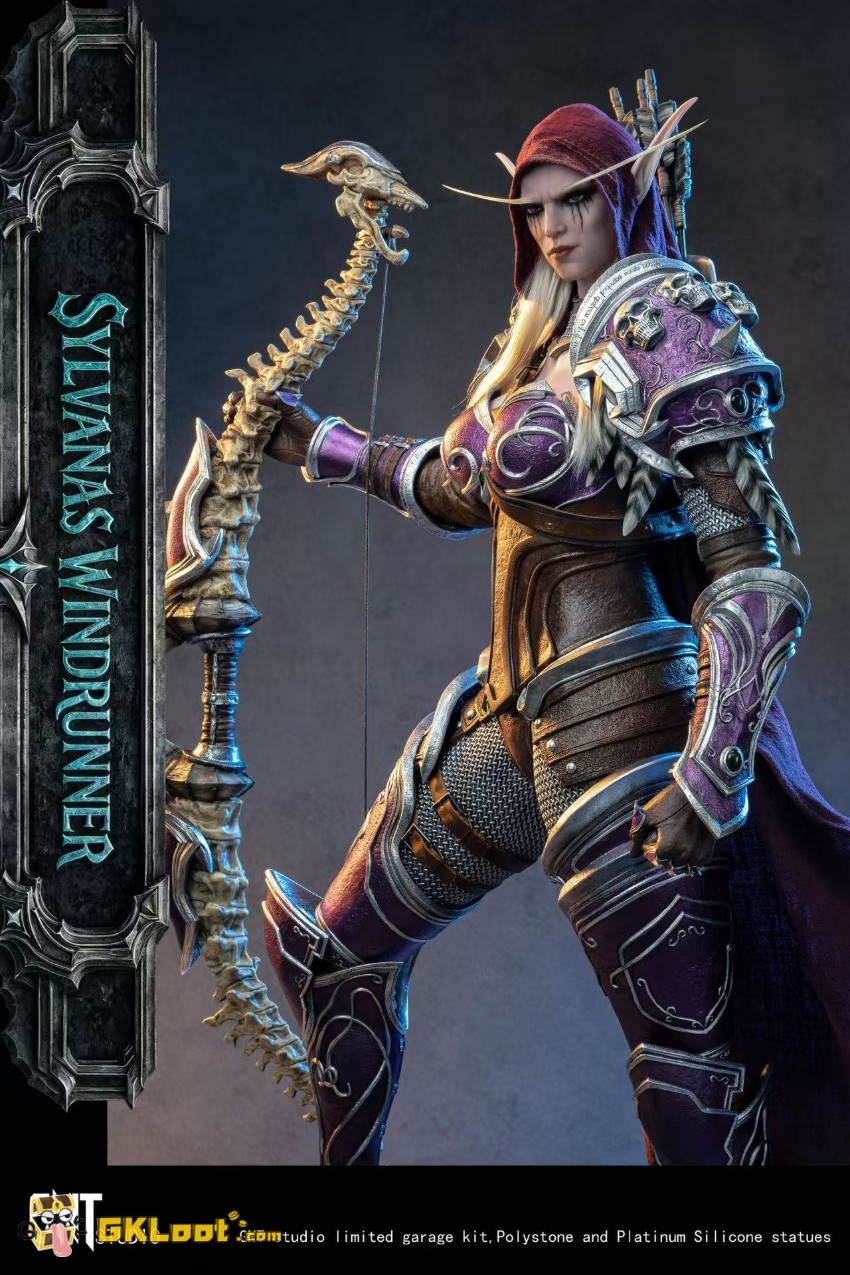 GNT Studio World of Warcraft Sylvanas Windrunner Statue - View 6 GNT Studio World of Warcraft Sylvanas Windrunner Statue - View 6