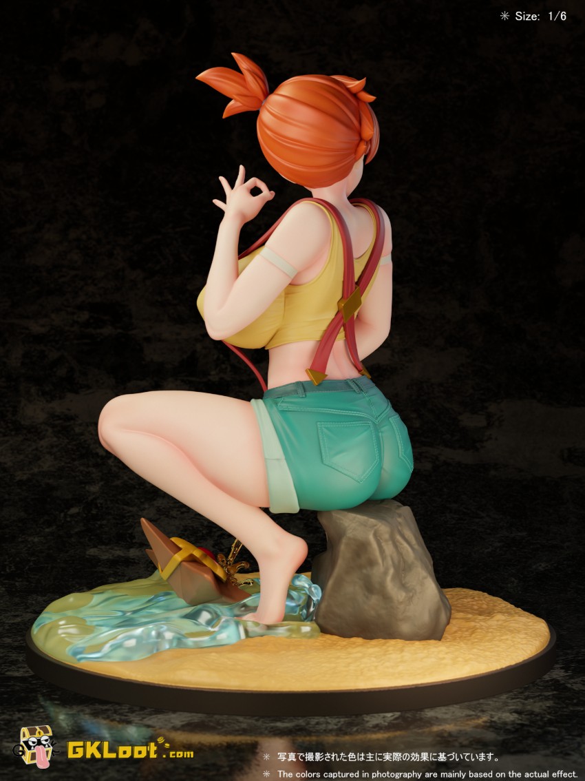Beast Studio 1/6 Pokémon Misty Statue - View 7 Beast Studio 1/6 Pokémon Misty Statue - View 7