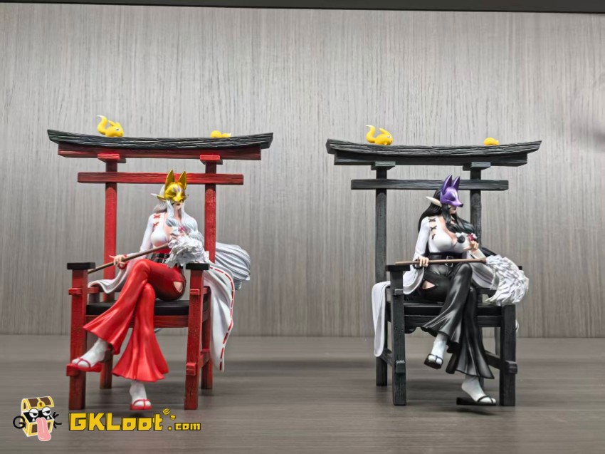 LD Studio Digimon Sakuyamon & Kuzuhamon Statue - View 1 LD Studio Digimon Sakuyamon & Kuzuhamon Statue - View 1