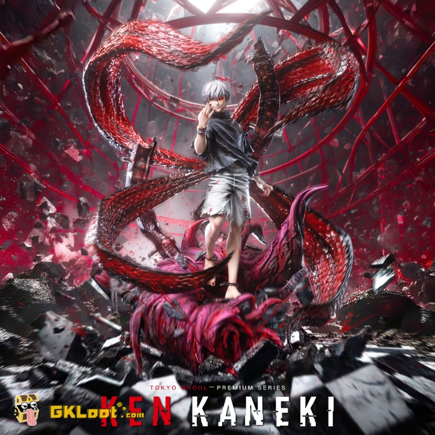 Game Over Studio 1/6 Tokyo Ghoul Kaneki Ken Statue - View 1 Game Over Studio 1/6 Tokyo Ghoul Kaneki Ken Statue - View 1