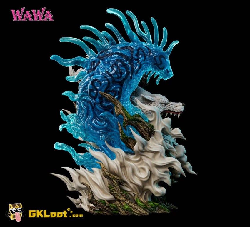 Wawa Studio Princess Mononoke San Statue w/ LED - View 4 Wawa Studio Princess Mononoke San Statue w/ LED - View 4