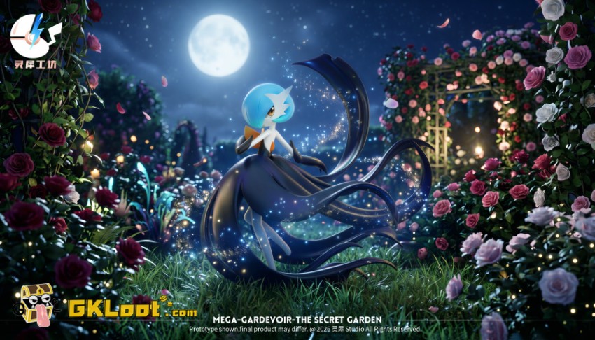 Ling Xi Gong Fang Studio 1/20 Pokémon Gardevoir Statue - View 5 Ling Xi Gong Fang Studio 1/20 Pokémon Gardevoir Statue - View 5