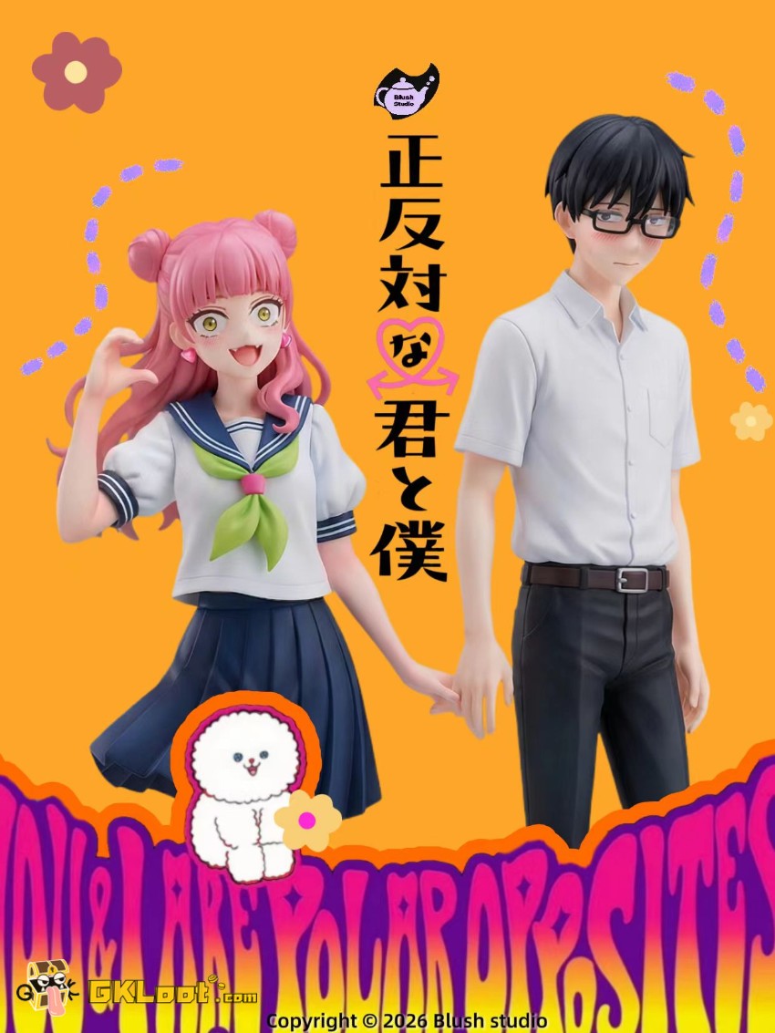 Blush Studio 1/6 You and I Are Polar Opposites Miyu Suzuki & Yuusuke Tani Statue - View 4 Blush Studio 1/6 You and I Are Polar Opposites Miyu Suzuki & Yuusuke Tani Statue - View 4