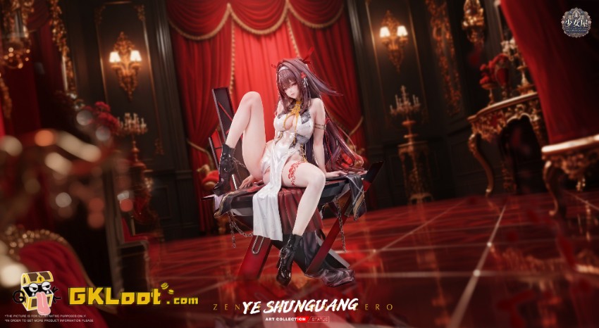 GIRL'S HOUSE GK Studio 1/6 Zenless Zone Zero Ye Shunguang Statue - View 4 GIRL'S HOUSE GK Studio 1/6 Zenless Zone Zero Ye Shunguang Statue - View 4