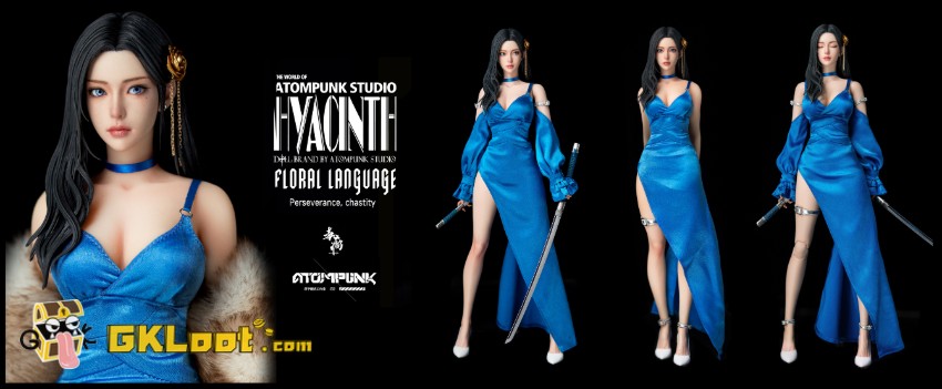 Atompunk Studio Original Hyacinth Statue - View 8 Atompunk Studio Original Hyacinth Statue - View 8