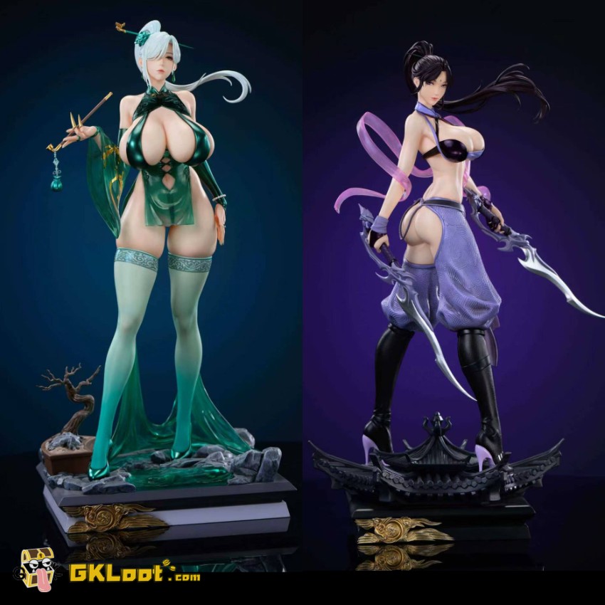 Acy Studio 1/6 Original Qing Dai & Zi Chen Statue - View 1 Acy Studio 1/6 Original Qing Dai & Zi Chen Statue - View 1