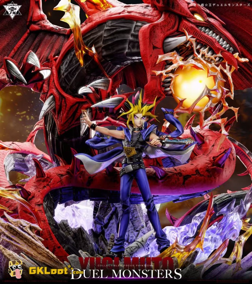 Deadman Studio Yu-Gi-Oh! Slifer the Sky Dragon Statue w/ LED - View 14 Deadman Studio Yu-Gi-Oh! Slifer the Sky Dragon Statue w/ LED - View 14