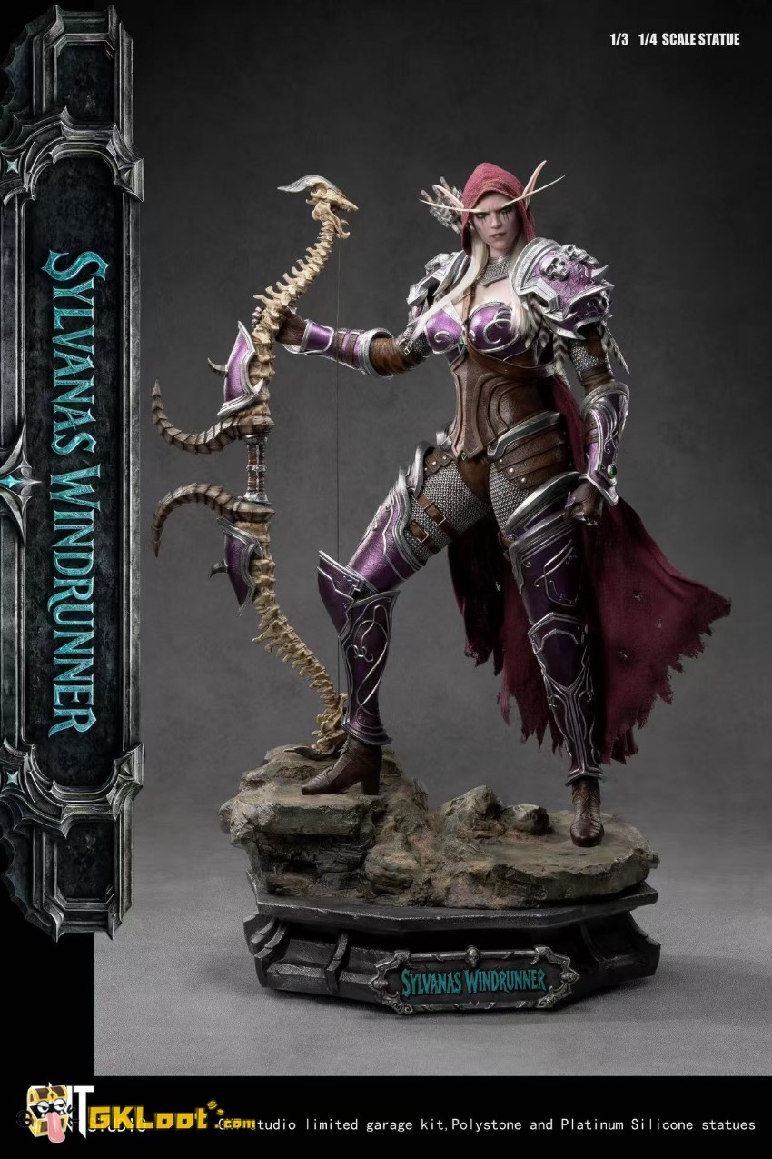 GNT Studio World of Warcraft Sylvanas Windrunner Statue - View 7 GNT Studio World of Warcraft Sylvanas Windrunner Statue - View 7