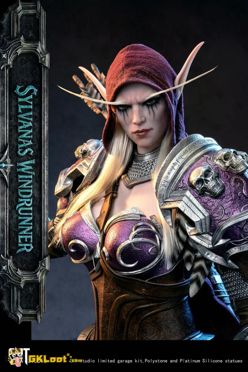 GNT Studio World of Warcraft Sylvanas Windrunner Statue - View 4 GNT Studio World of Warcraft Sylvanas Windrunner Statue - View 4