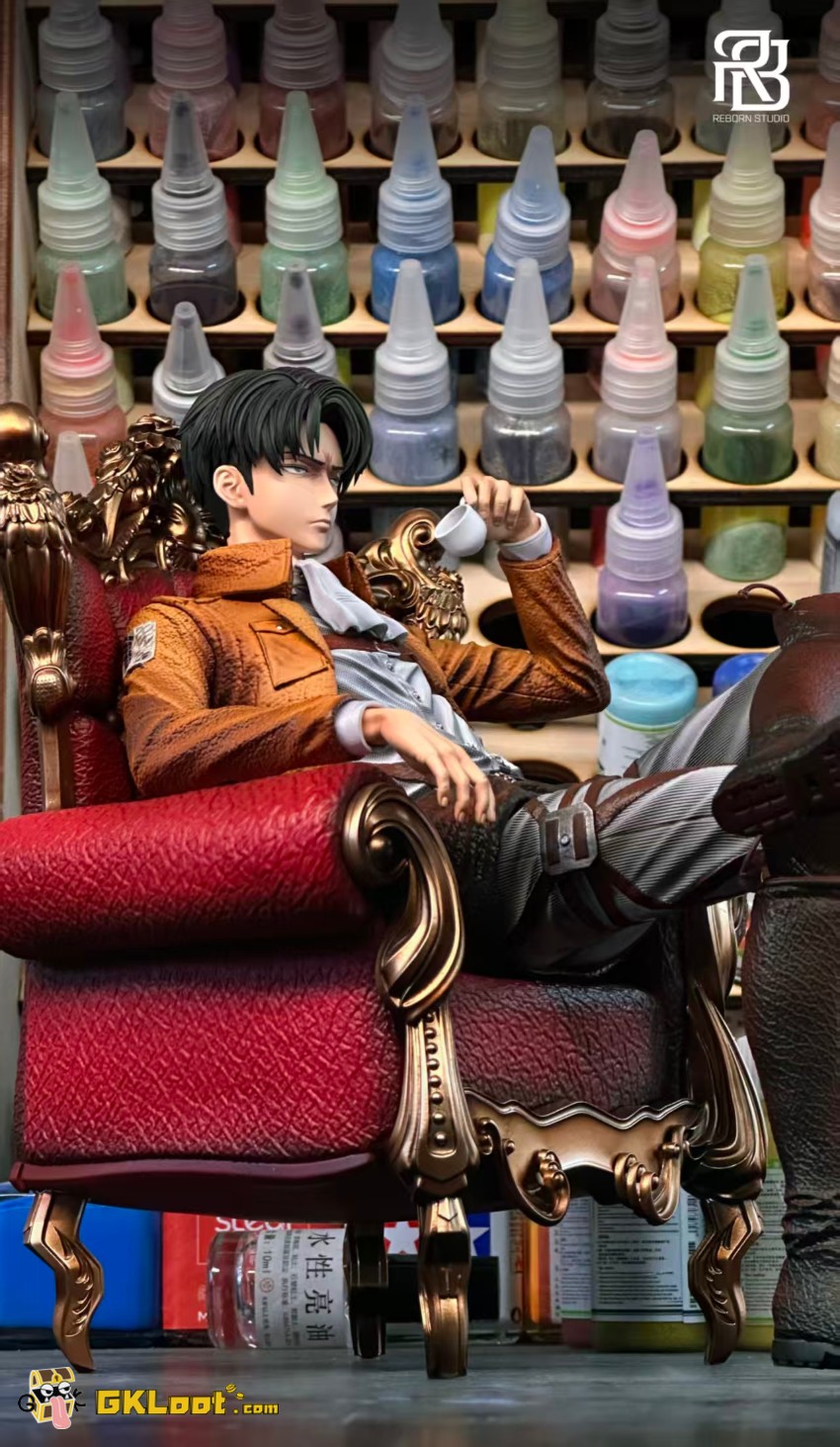 Reborn Studio 1/6 Attack on Titan Levi Ackerman Statue - View 5 Reborn Studio 1/6 Attack on Titan Levi Ackerman Statue - View 5