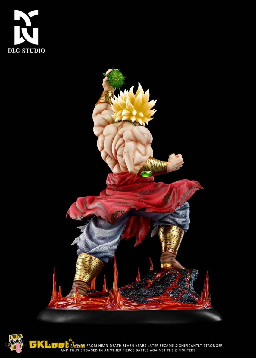 DLG Studio Dragon Ball Broly Statue w/ LED - View 12 DLG Studio Dragon Ball Broly Statue w/ LED - View 12