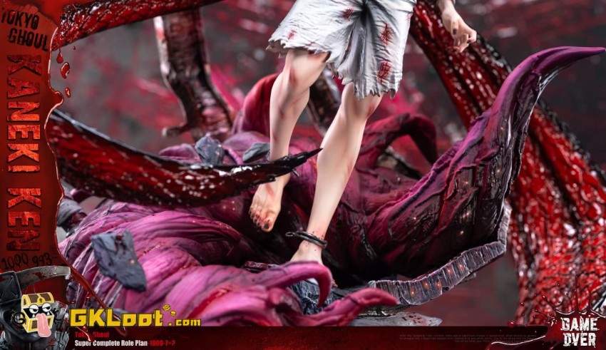 Game Over Studio 1/6 Tokyo Ghoul Kaneki Ken Statue - View 11 Game Over Studio 1/6 Tokyo Ghoul Kaneki Ken Statue - View 11