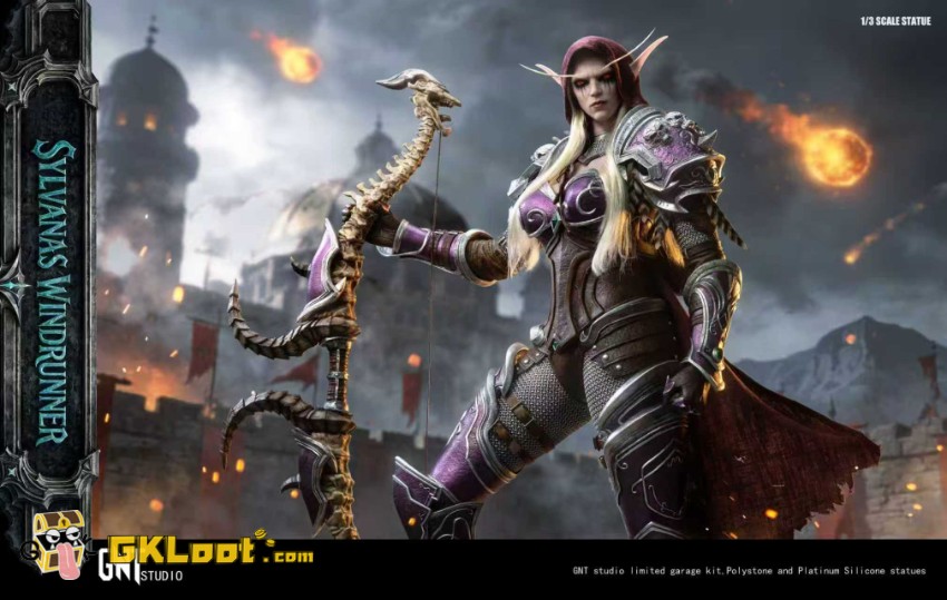 GNT Studio World of Warcraft Sylvanas Windrunner Statue - View 3 GNT Studio World of Warcraft Sylvanas Windrunner Statue - View 3
