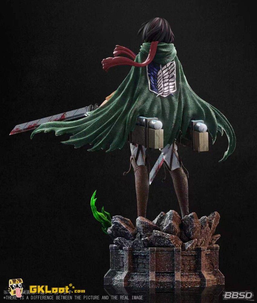 BBSD Studio 1/6 Attack On Titan Mikasa Ackerman Statue - View 4 BBSD Studio 1/6 Attack On Titan Mikasa Ackerman Statue - View 4