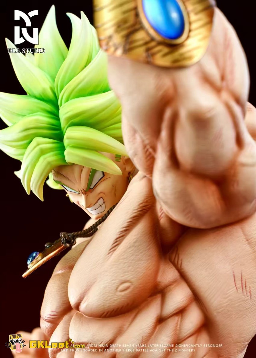 DLG Studio Dragon Ball Broly Statue w/ LED - View 8 DLG Studio Dragon Ball Broly Statue w/ LED - View 8