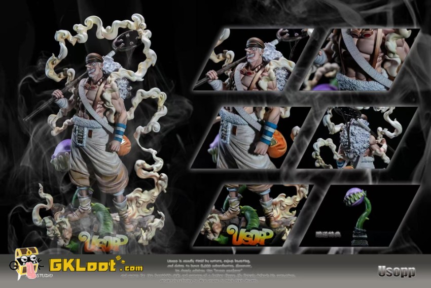 Fit Studio One Piece Usopp Statue - View 2 Fit Studio One Piece Usopp Statue - View 2