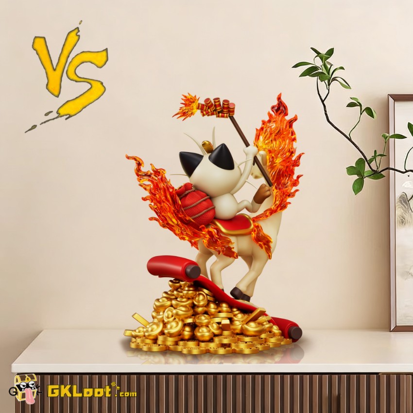VS Studio Pokémon Meowth Statue - View 3 VS Studio Pokémon Meowth Statue - View 3