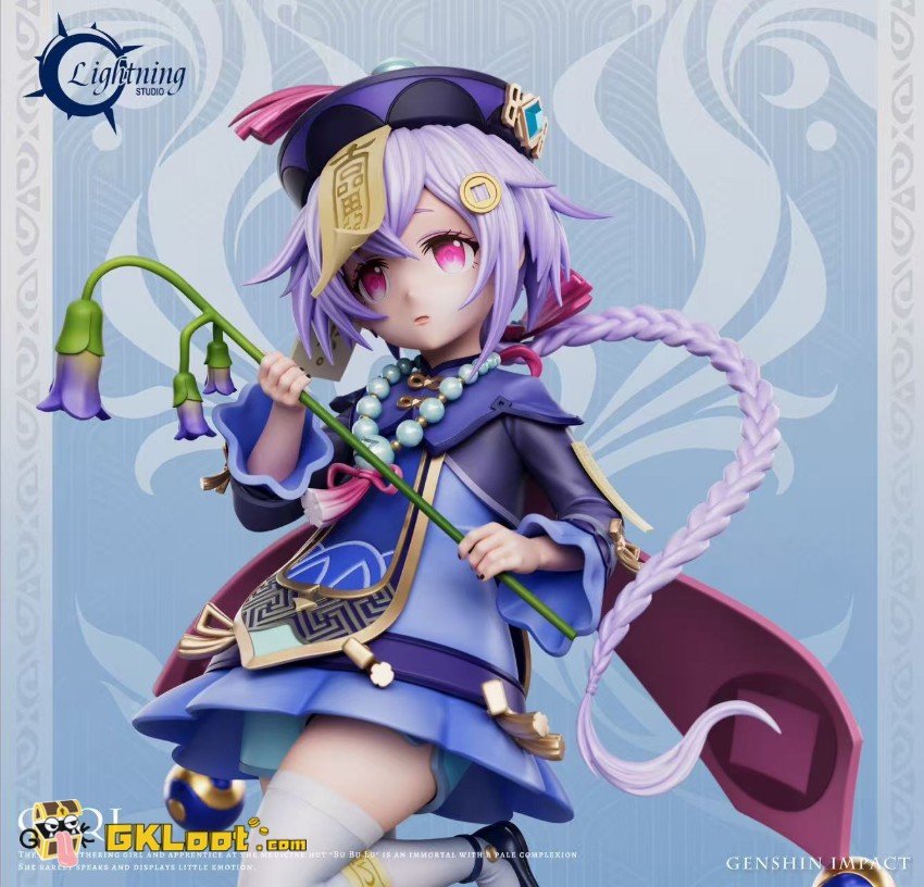 Lightning Studio 1/6 Genshin Impact Qiqi Statue w/ LED - View 4 Lightning Studio 1/6 Genshin Impact Qiqi Statue w/ LED - View 4