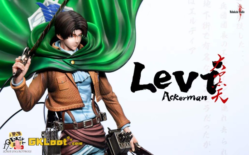 Mahakala Studio 1/5 Attack on Titan Levi Ackerman Statue - View 7 Mahakala Studio 1/5 Attack on Titan Levi Ackerman Statue - View 7