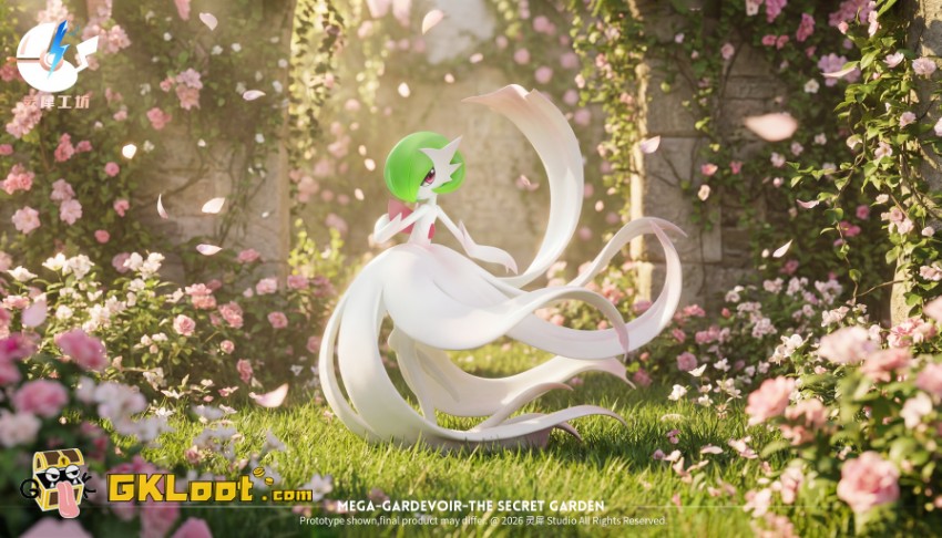 Ling Xi Gong Fang Studio 1/20 Pokémon Gardevoir Statue - View 2 Ling Xi Gong Fang Studio 1/20 Pokémon Gardevoir Statue - View 2