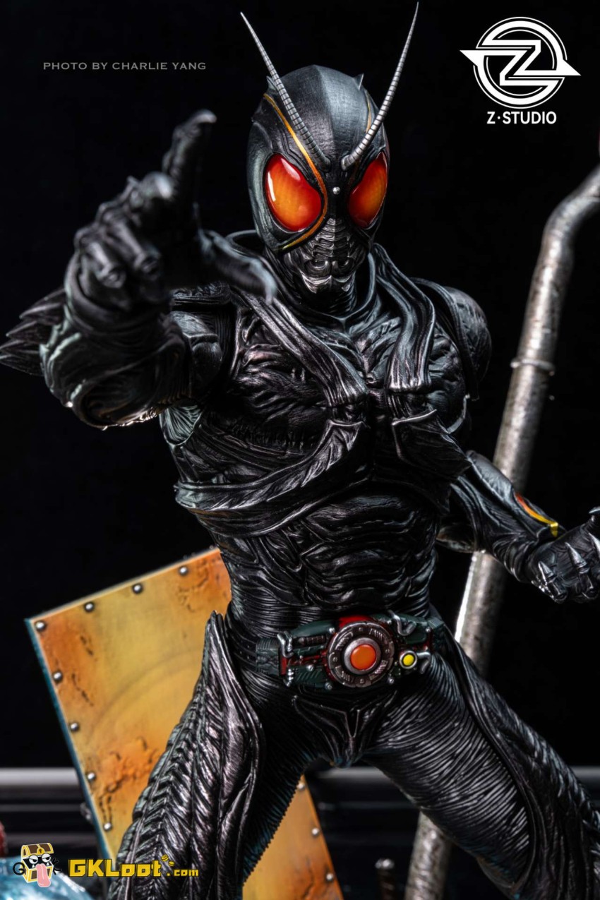 Z Studio 1/7 Kamen Rider Black Sun Statue w/ LED - View 15 Z Studio 1/7 Kamen Rider Black Sun Statue w/ LED - View 15