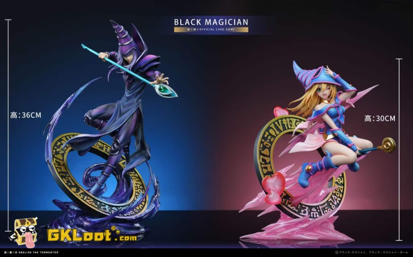 Time Studio 1/6 Yu-Gi-Oh! Dark Magician & Dark Magician Girl Statue - View 2 Time Studio 1/6 Yu-Gi-Oh! Dark Magician & Dark Magician Girl Statue - View 2