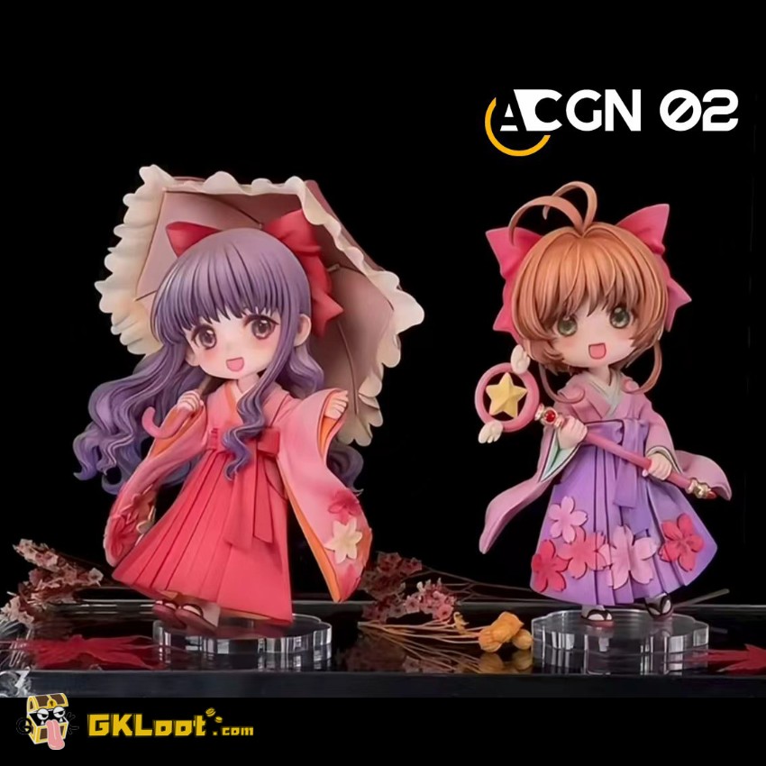 ACGN 02 Studio Cardcaptor Sakura Kinomoto Sakura & Tomoyo Daidouji Statue - View 1 ACGN 02 Studio Cardcaptor Sakura Kinomoto Sakura & Tomoyo Daidouji Statue - View 1