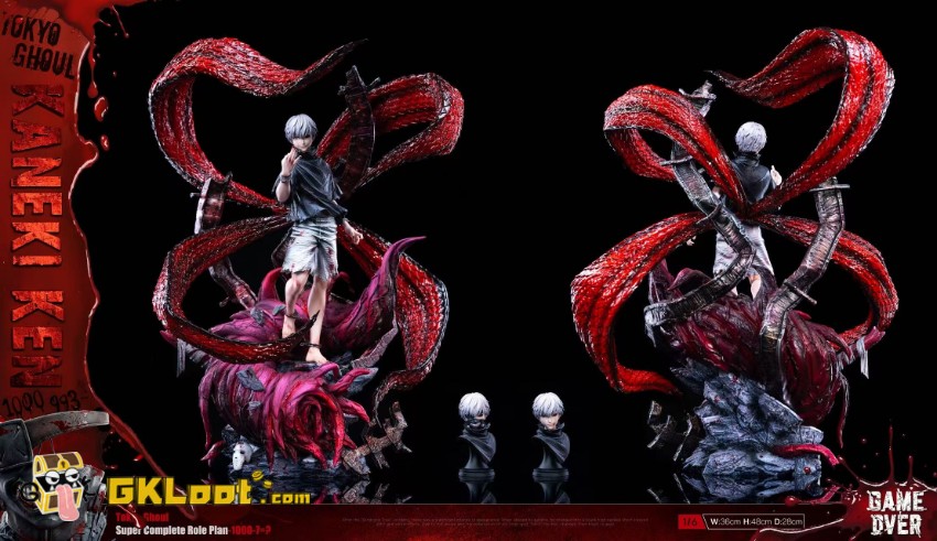 Game Over Studio 1/6 Tokyo Ghoul Kaneki Ken Statue - View 3 Game Over Studio 1/6 Tokyo Ghoul Kaneki Ken Statue - View 3